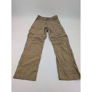 REI Co-op Pants Mens 28x32 Khaki Convertible Pants Hiking Outdoor Belted Scouts